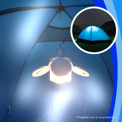 Aplica LED Exterior Timeea, 18W, Negru, 6000K