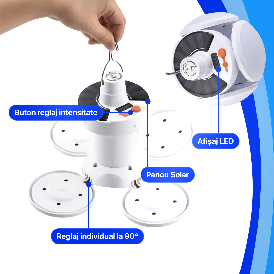 Aplica LED Exterior Timeea, 18W, Negru, 6000K